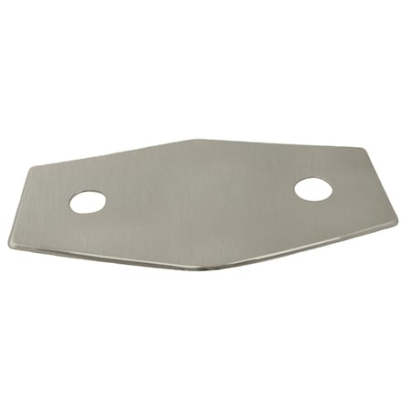 Westbrass Remodel Cover Plate for Bathtub and Shower Valves, Satin Nickel D504-07